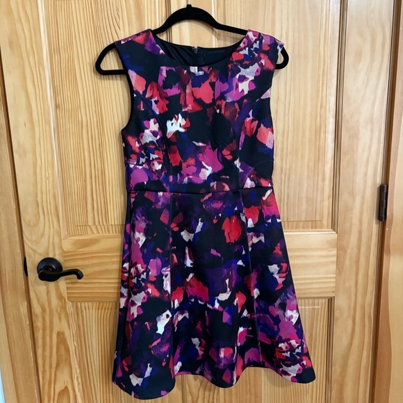 Cynthia Rowley Dresses & Skirts - CYNTHIA ROWLEY Floral A Line Fit and Flare Scuba Dress